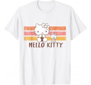 Hello Kitty Vintage Stripes T-Shirt